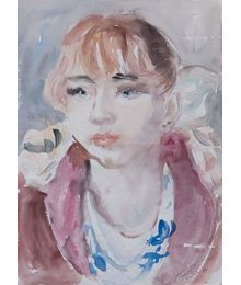 Portrait of a Girl. Inna Mednikova