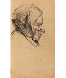Portrait of an Old woman. Unknown artist